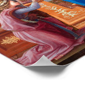 De aankondiging, Filippo Lippi, 1440 Poster (Hoek)