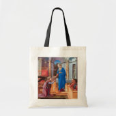 De aankondiging, Filippo Lippi, 1440 Tote Bag (Voorkant)