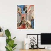 De Aankondiging - Fra Carnevale Fijne Kunst Poster (Thuiskantoor)