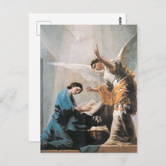 De aankondiging - Francisco José de Goya Briefkaart (Voorkant / Achterkant)