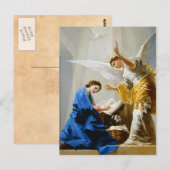 De aankondiging Francisco José de Goya fijne kunst Briefkaart (Voorkant / Achterkant)