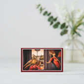 De Aankondiging Gebed Kaart (Staand voorkant)