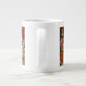 De aankondiging grote koffiekop (Achterkant)