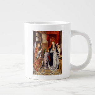 De aankondiging grote koffiekop