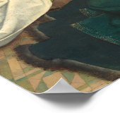 De aankondiging - Juan de Flandes Fine Art Poster (Hoek)