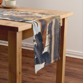 De aankondiging, Leonardo da Vinci Korte Tafelloper (Voorbeeld)