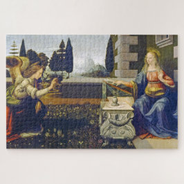 De aankondiging | Leonardo da Vinci | Legpuzzel