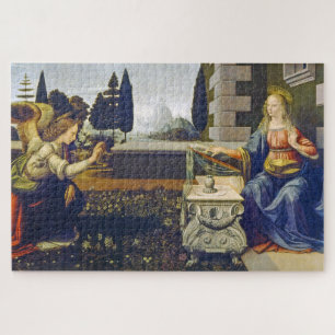 De aankondiging   Leonardo da Vinci   Legpuzzel