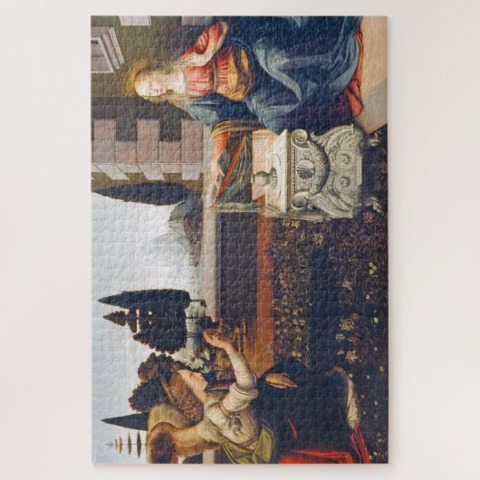 De aankondiging, Leonardo da Vinci Legpuzzel (Verticaal)