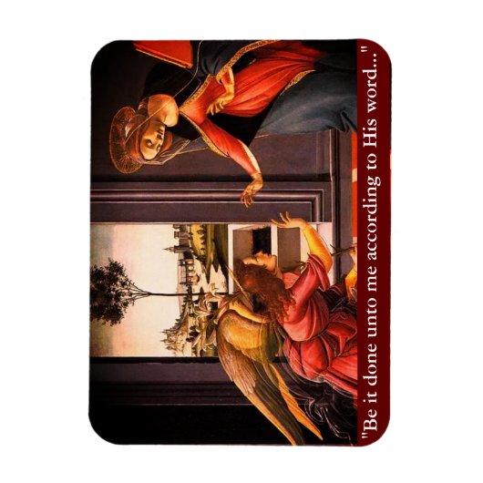 De aankondiging  magneet (Verticaal)