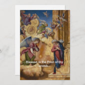 De aankondiging met kerst (Voorkant / Achterkant)