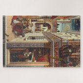 De Aankondiging, met Sint Emidius Legpuzzel (Horizontaal)