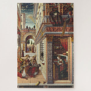 De Aankondiging, met Sint Emidius Legpuzzel