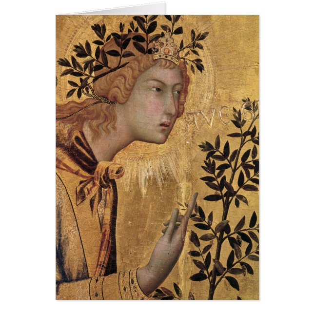 De aankondiging met St. Margaret (Voorkant)
