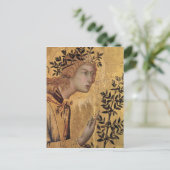 De aankondiging met St. Margaret Briefkaart (Staand voorkant)