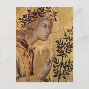 De aankondiging met St. Margaret Briefkaart