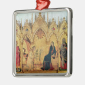 De aankondiging met St. Margaret en St. Metalen Ornament (Links)