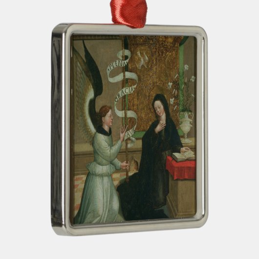 De aankondiging metalen ornament (Rechts)