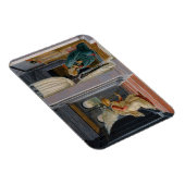 De aankondiging, ongeveer 1485 magneet (Rechterzijde)