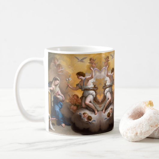 De aankondiging, Paolo de Matteis Koffiemok (Met donut)