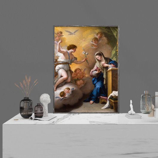 De aankondiging, Paolo de Matteis Poster