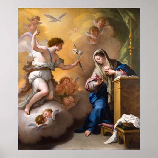 De aankondiging, Paolo de Matteis Poster (Voorkant)