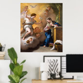 De aankondiging, Paolo de Matteis Poster (Thuiskantoor)