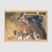 De aankondiging, Paolo de Matteis Tissuepapier (Voorkant)