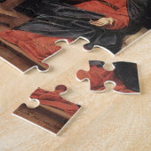 De aankondiging puzzel legpuzzel (Zijkant)