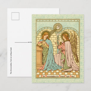 De Aankondiging (RLS 04) Briefkaart