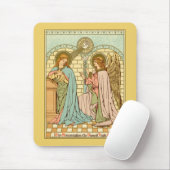 De aankondiging (RLS 04) (Stijl 1) Muismat (Met muis)