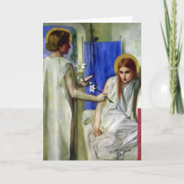 De aankondiging...Rosetti Feestdagen Kaart