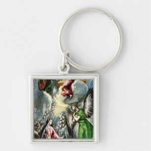 De aankondiging sleutelhanger