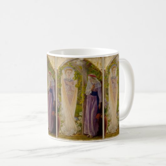 De aankondiging van Arthur Hughes Koffiemok (Voorkant rechts)