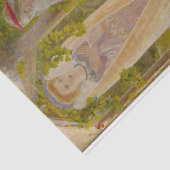 De aankondiging van Arthur Hughes Tissuepapier (Detail)