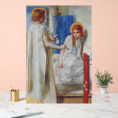 De aankondiging van Dante Gabriel Rossetti Acryl Bord (Huwelijk)