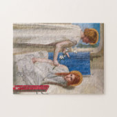 De aankondiging van Dante Gabriel Rossetti Legpuzzel (Horizontaal)