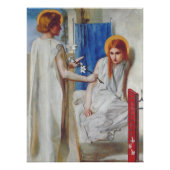 De aankondiging van Dante Gabriel Rossetti Perfect Poster (Voorkant)