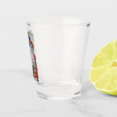 De aankondiging van Dante Gabriel Rossetti Shot Glas (Rechts)