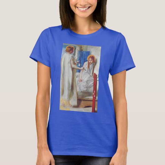 De aankondiging van Dante Gabriel Rossetti T-shirt (Voorkant)