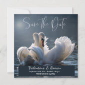 De aankondiging van de datum opslaan (Voorkant)