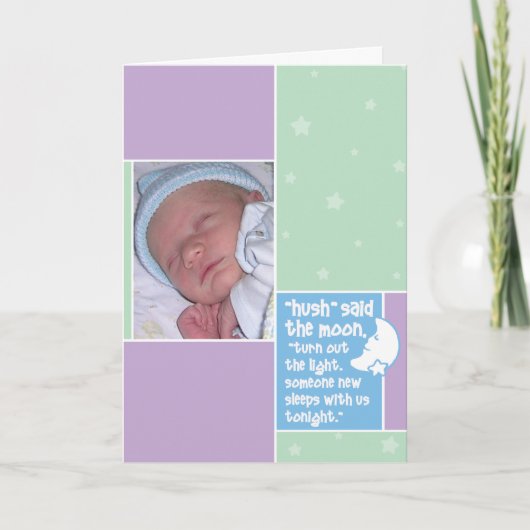 De Aankondiging van de geboorte: De stilte zei de (Voorkant)