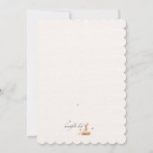 De Aankondiging van de Geboorte van de Foto van (Achterkant)