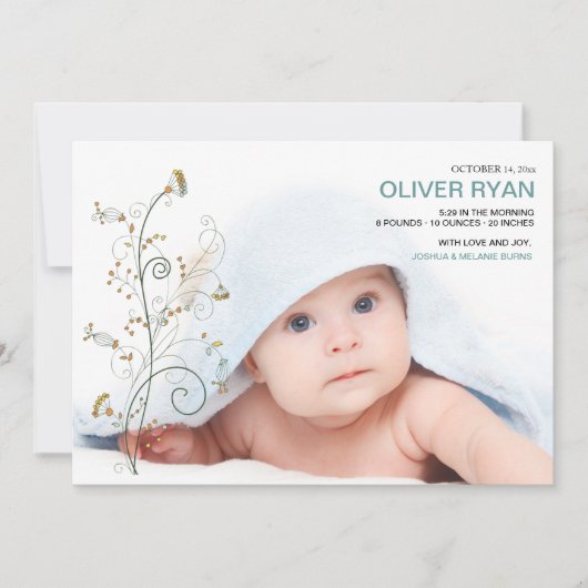 De Aankondiging van de Geboorte van de Foto van de (Voorkant)