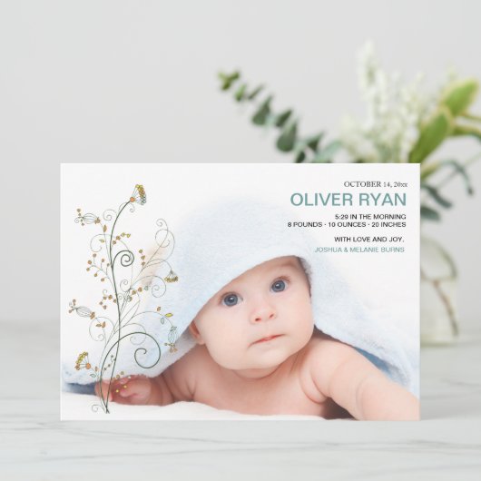 De Aankondiging van de Geboorte van de Foto van de (Staand voorkant)