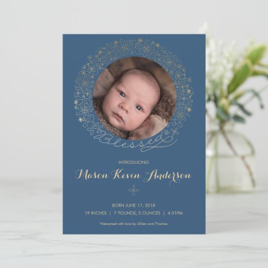 De Aankondiging van de Geboorte van de Foto van de (Staand voorkant)