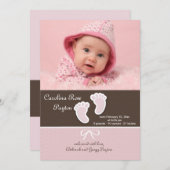 De Aankondiging van de Geboorte van de Foto van de (Voorkant / Achterkant)