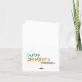 De Aankondiging van de Geboorte van de schat (Achterkant)