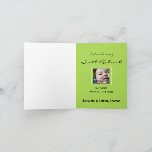 De Aankondiging van de Geboorte van de schat (Binnen)