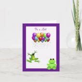 De Aankondiging van de Geboorte van het (Voorkant)